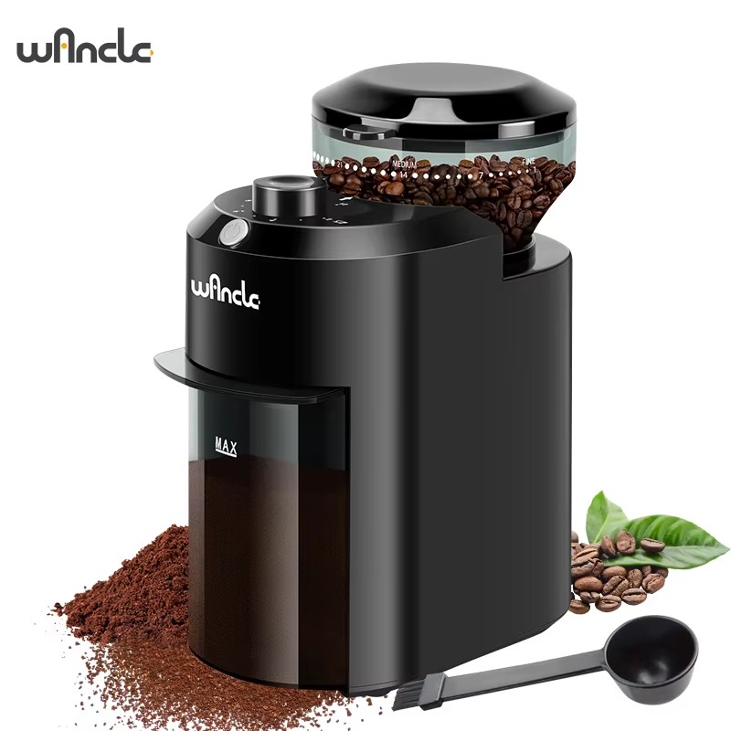 Coffee Grinder Burr Flat - Wancle Electric Burr Coffee Grinder Adjustable