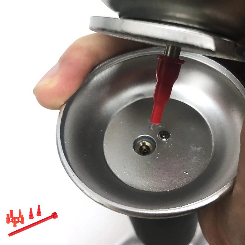 Steam Wand Tip - Gas Fill Adapter Refill Tool for