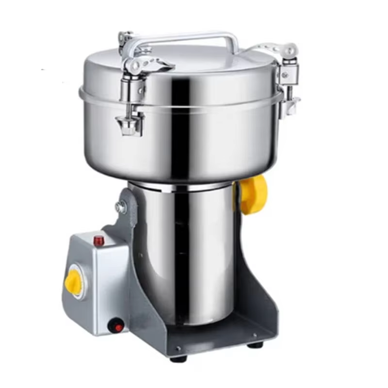 Coffee Grinder Burr Flat - 2500G Stainless Steel Food Grinder for