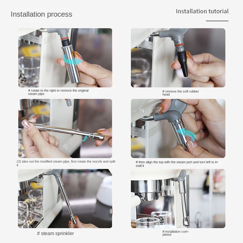 Coffee Machine Steam Nozzle Re - Steam Wand Tip review and price