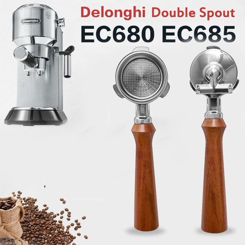 Double Spout 51mm Coffee Porta - Delonghi Espresso Magnifica review and price