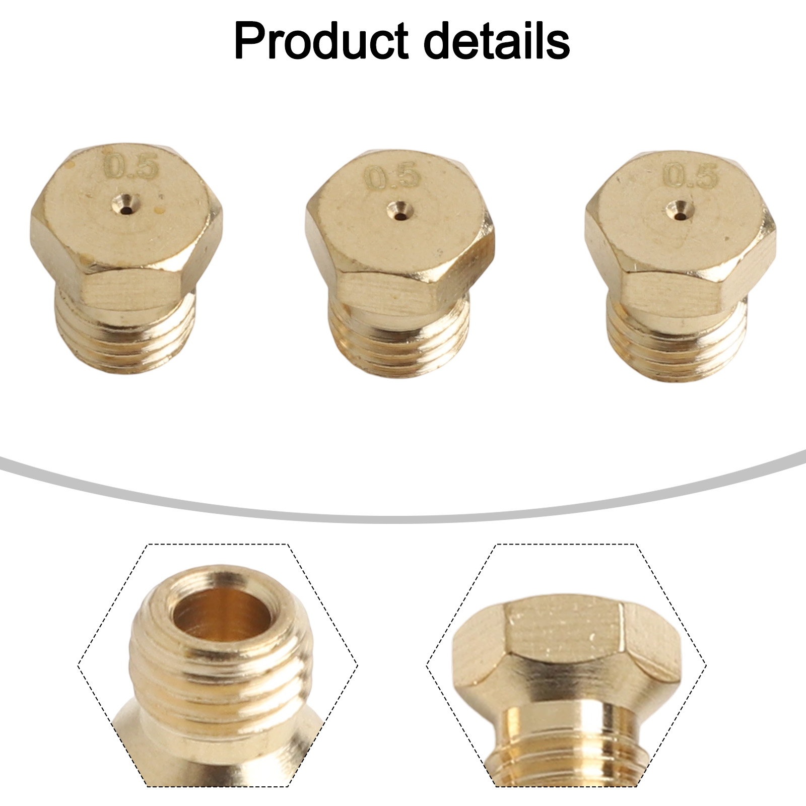 20pcs/set Burner Nozzle 0.5mm  - Steam Wand Tip review and price