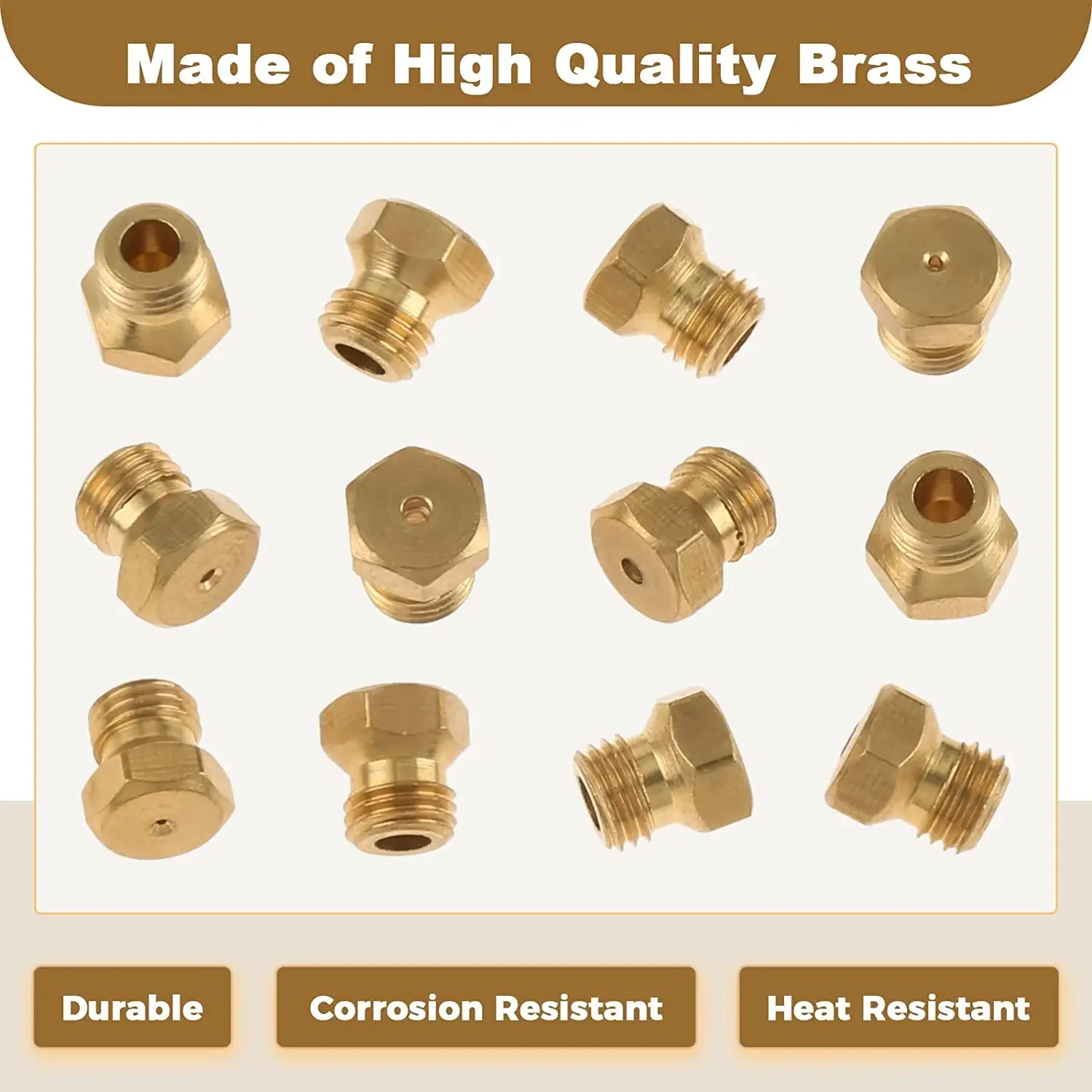 36pcs/1box Solid Brass LP Gas  - Steam Wand Tip review and price